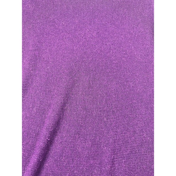 Eileen Fisher XS Purple Tencel Wool Alpaca Knit Top Sweater - Picture 4 of 7